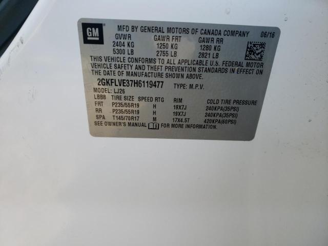 Photo 14 from auction – 2017 GMC TERRAIN DE with VIN 2GKFLVE37H6119477