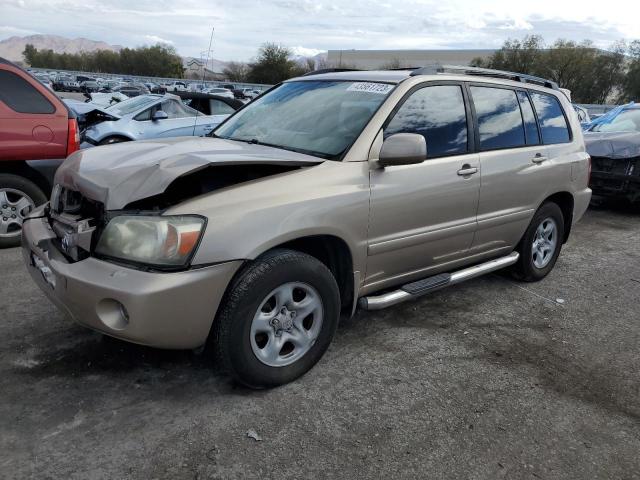 TOYOTA HIGHLANDER 2006 with VIN JTEDD21A260149328 - Photo from auction