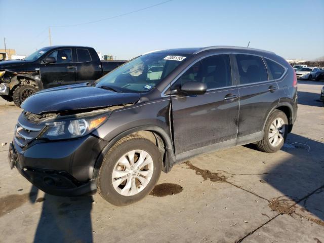 HONDA CR-V EXL 2014 with VIN 2HKRM3H7XEH554302 - Photo from auction