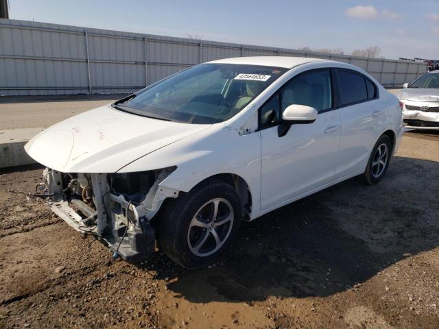 HONDA CIVIC SE 2015 with VIN 19XFB2F77FE218053 - Photo from auction