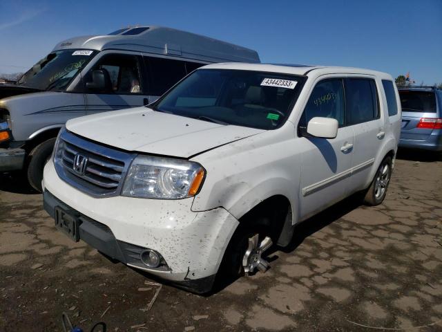 HONDA PILOT EXL 2014 with VIN 5FNYF4H51EB047653 - Photo from auction