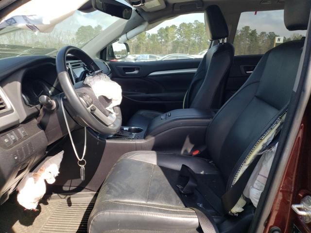 Foto 7 de la subasta – 2017 TOYOTA HIGHLANDER con VIN 5TDJZRFH7HS464746