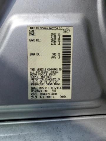 Photo 14 from auction – 2018 NISSAN ALTIMA 2.5 with VIN 1N4AL3AP2JC130764