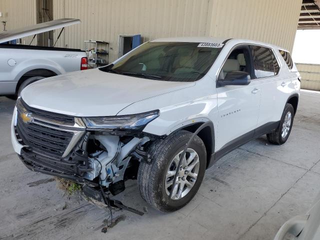CHEVROLET TRAVERSE L 2022 with VIN 1GNERFKW2NJ163984 - Photo from auction