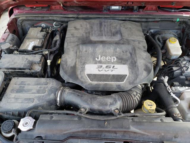 Photo 12 from auction – 2012 JEEP WRANGLER U with VIN 1C4BJWDG3CL240811