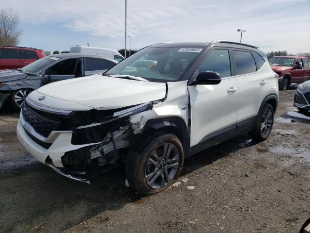 KIA SELTOS S 2021 with VIN KNDEUCAAXM7157910 - Photo from auction