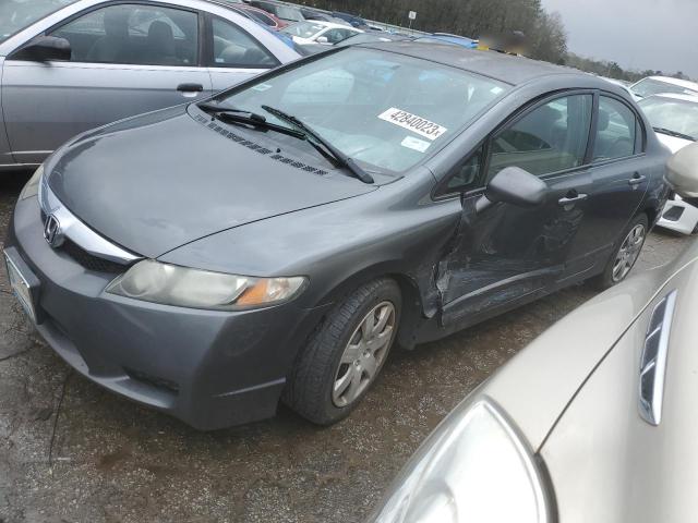 HONDA CIVIC LX 2010 with VIN 2HGFA1F55AH534772 - Photo from auction
