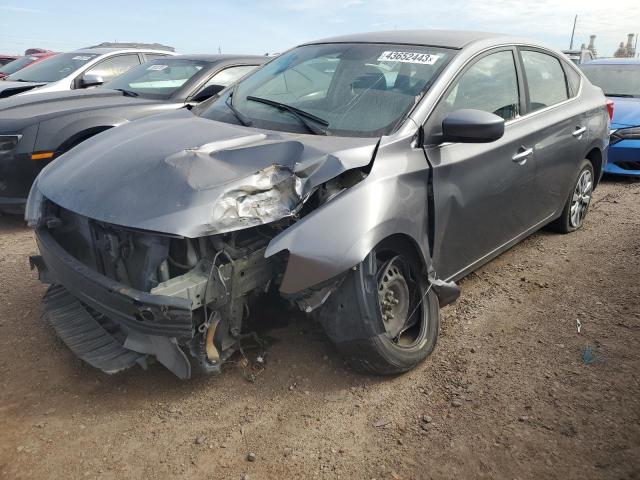 NISSAN SENTRA S 2017 with VIN 3N1AB7AP8HY283772 - Photo from auction