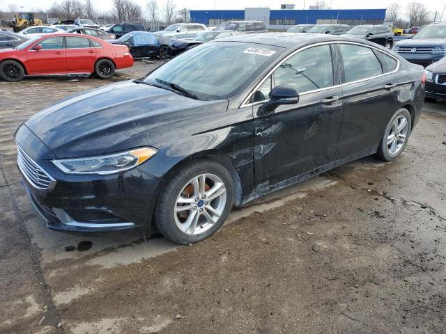 FORD FUSION SE 2018 with VIN 3FA6P0HD8JR190747 - Photo from auction