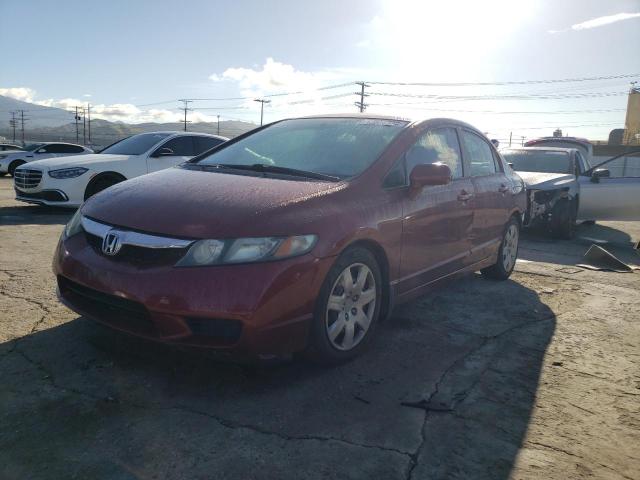 HONDA CIVIC LX 2010 with VIN 19XFA1F50AE050213 - Photo from auction