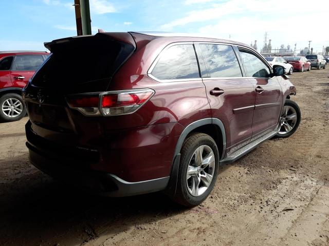 Photo 3 from auction – 2014 TOYOTA HIGHLANDER with VIN 5TDDKRFH0ES042587