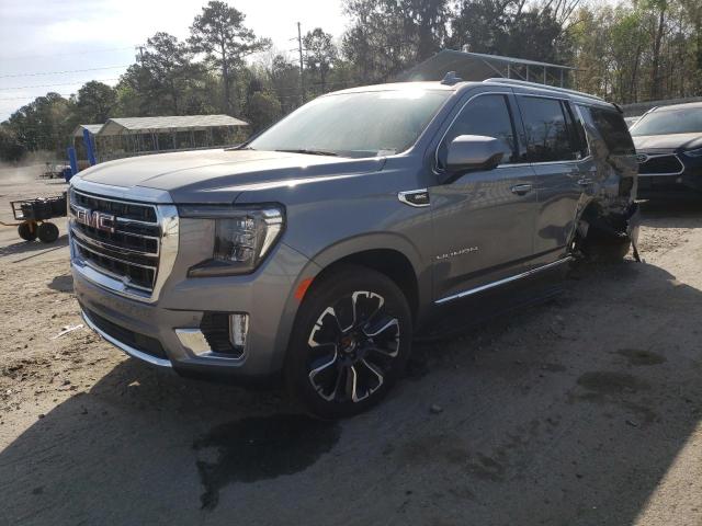 GMC YUKON SLT 2022 with VIN 1GKS2BKD8NR270812 - Photo from auction