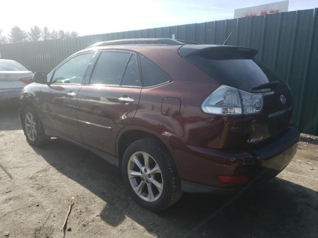 Photo 2 from auction – 2008 LEXUS RX 350 with VIN JTJHK31U982042177