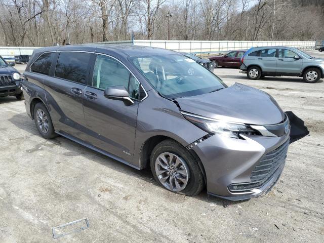 Photo 4 from auction – 2021 TOYOTA SIENNA LE with VIN 5TDKRKEC7MS039748