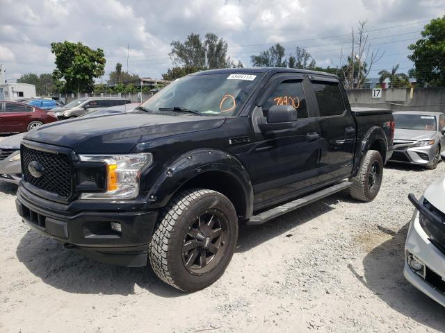 FORD F150 SUPER 2018 with VIN 1FTEW1EGXJKF99253 - Photo from auction