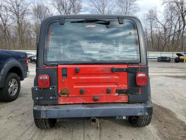 Photo 6 from auction – 2001 JEEP WRANGLER / with VIN 1J4FA29P01P356762