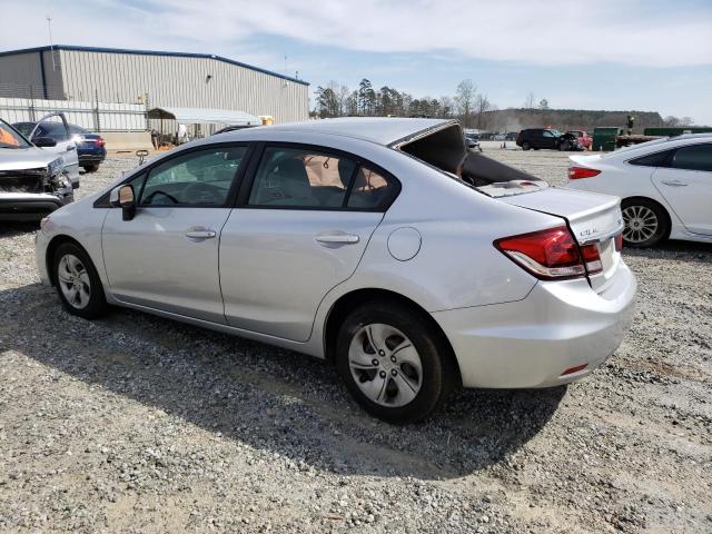 Photo 2 from auction – 2013 HONDA CIVIC LX with VIN 19XFB2F50DE019129