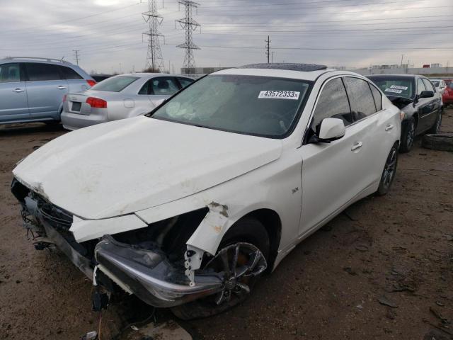 INFINITI Q50 PREMIU 2017 with VIN JN1EV7AR6HM841647 - Photo from auction