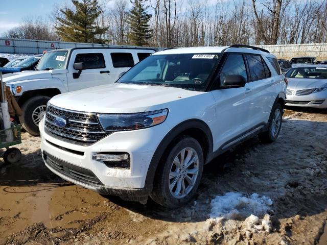 FORD EXPLORER X 2020 with VIN 1FMSK8DH7LGC88141 - Photo from auction