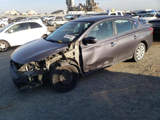 NISSAN SENTRA S 2014 with VIN 3N1AB7AP2EL681214 - Photo from auction