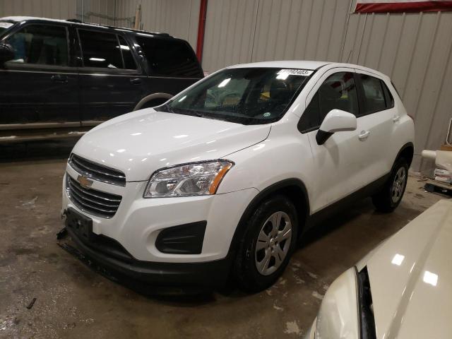CHEVROLET TRAX LS 2016 with VIN 3GNCJKSB2GL262417 - Photo from auction