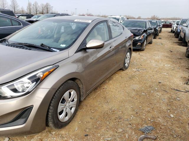 HYUNDAI ELANTRA SE 2016 with VIN 5NPDH4AE5GH704476 - Photo from auction