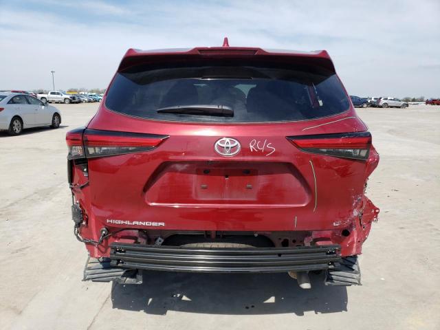 Photo 6 from auction – 2021 TOYOTA HIGHLANDER with VIN 5TDZZRAH5MS532031