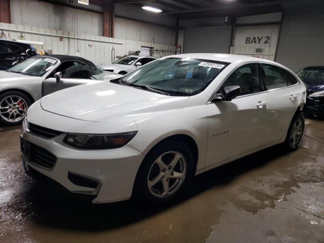 CHEVROLET MALIBU LS 2017 with VIN 1G1ZB5ST0HF191653 - Photo from auction
