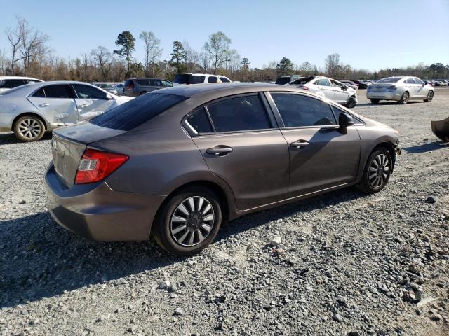 Photo 3 from auction – 2012 HONDA CIVIC LX with VIN 2HGFB2F52CH556072