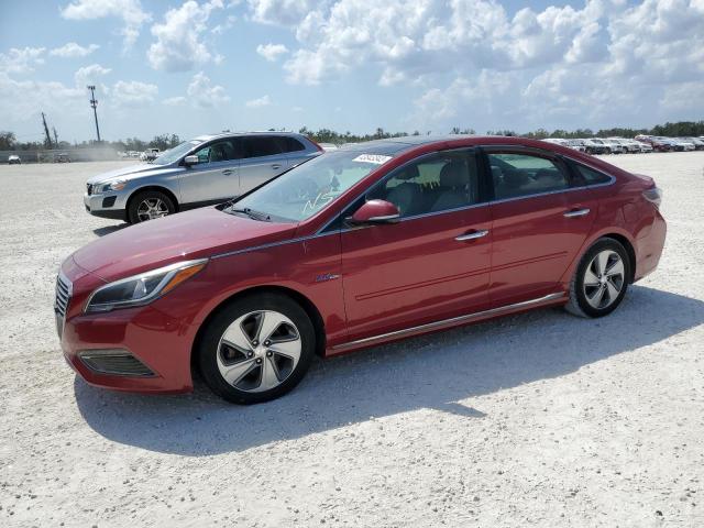 HYUNDAI SONATA HYB 2016 with VIN KMHE34L15GA017868 - Photo from auction