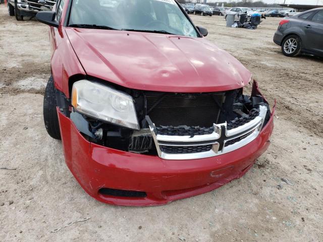 Photo 12 from auction – 2013 DODGE AVENGER SE with VIN 1C3CDZAB4DN564415