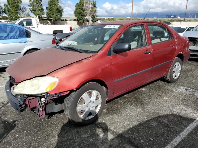 TOYOTA COROLLA CE 2003 with VIN 1NXBR32E53Z042018 - Photo from auction