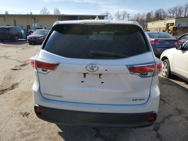 Photo 6 from auction – 2016 TOYOTA HIGHLANDER with VIN 5TDBKRFH4GS251227