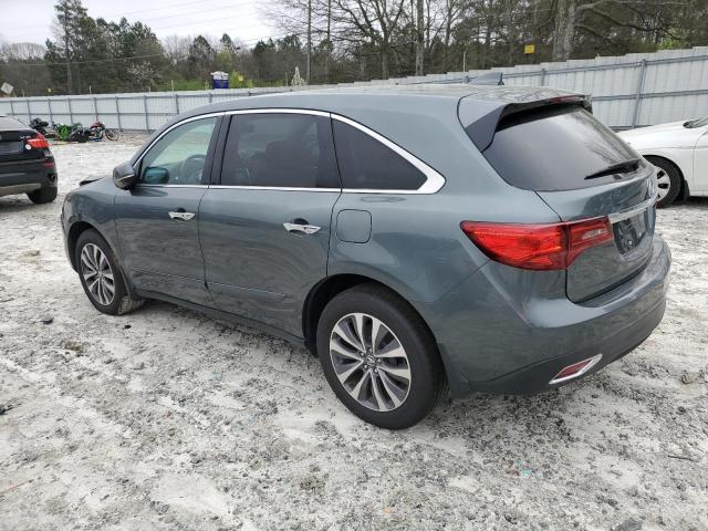 Photo 2 from auction – 2015 ACURA MDX TECHNO with VIN 5FRYD3H48FB005200