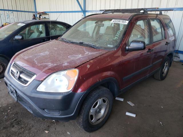 HONDA CR-V LX 2004 with VIN JHLRD78474C007272 - Photo from auction
