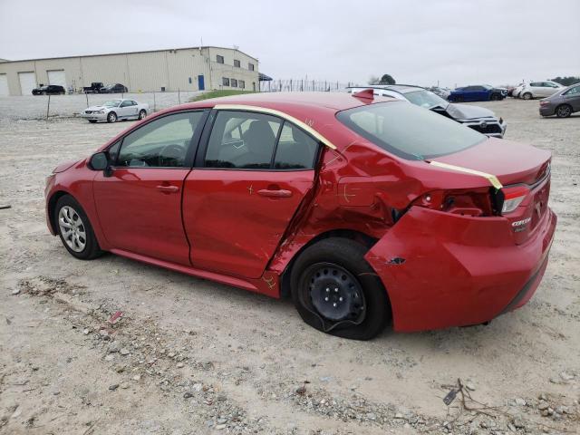Photo 2 from auction – 2021 TOYOTA COROLLA LE with VIN JTDEPMAE6MJ189742