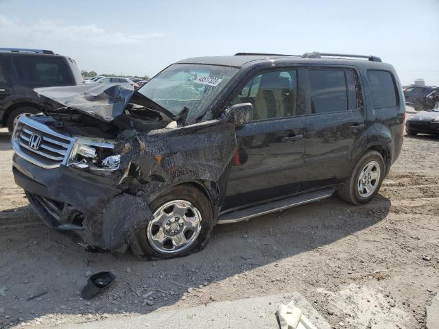 HONDA PILOT LX 2012 with VIN 5FNYF4H21CB013246 - Photo from auction