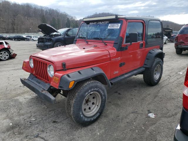 JEEP WRANGLER / 2001 with VIN 1J4FA29P01P356762 - Photo from auction
