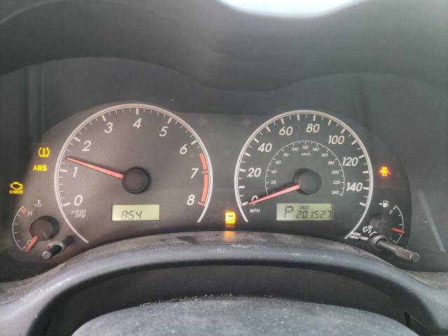 Photo 9 from auction – 2009 TOYOTA COROLLA BA with VIN 2T1BU40E29C070196