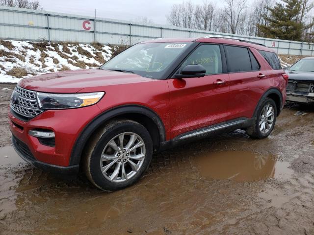 FORD EXPLORER L 2021 with VIN 1FMSK8FH1MGA29837 - Photo from auction