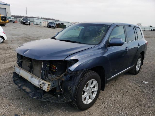 TOYOTA HIGHLANDER 2013 with VIN 5TDZA3EH7DS038784 - Photo from auction