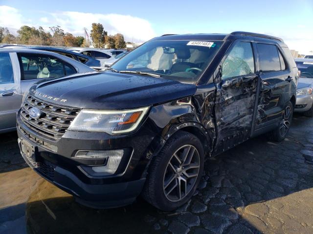 FORD EXPLORER S 2017 with VIN 1FM5K8GT5HGA88525 - Photo from auction