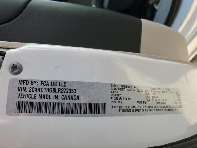 Фото 14 с аукциона – 2020 CHRYSLER PACIFICA T с VIN 2C4RC1BG8LR272353