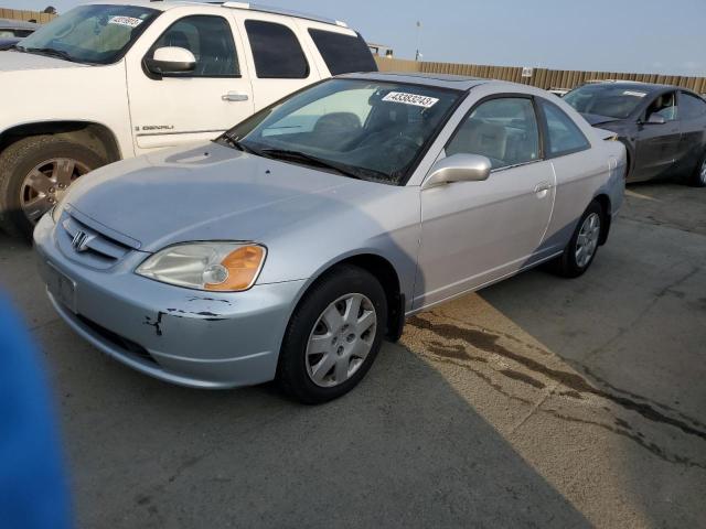 HONDA CIVIC EX 2002 with VIN 1HGEM21952L107888 - Photo from auction