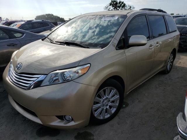 Photo 1 from auction – 2011 TOYOTA SIENNA XLE with VIN 5TDYK3DC7BS008230