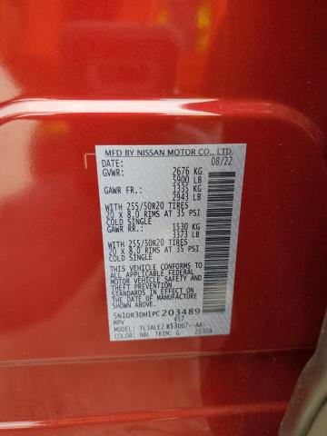 Photo 14 from auction – 2023 NISSAN PATHFINDER with VIN 5N1DR3DH1PC203489