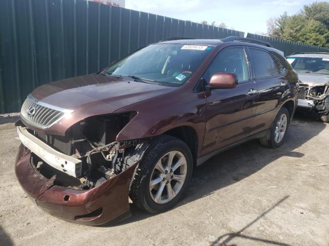 LEXUS RX 350 2008 with VIN JTJHK31U982042177 - Photo from auction