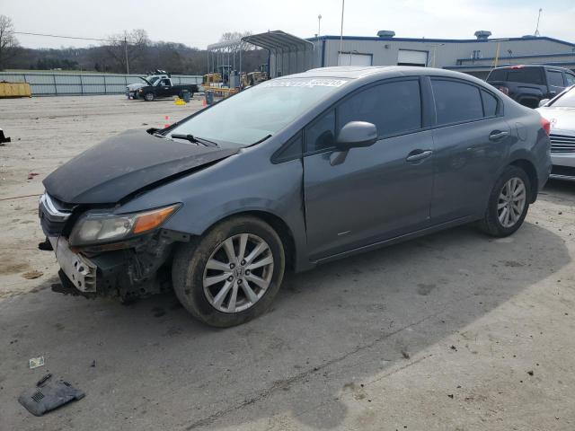HONDA CIVIC EX 2012 with VIN 2HGFB2F85CH556836 - Photo from auction