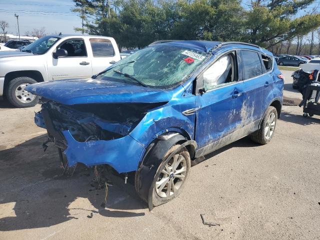 FORD ESCAPE SE 2018 with VIN 1FMCU9GD6JUC02698 - Photo from auction