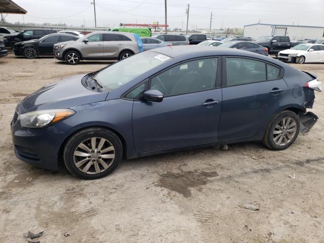 KIA FORTE LX 2014 with VIN KNAFX4A66E5223537 - Photo from auction